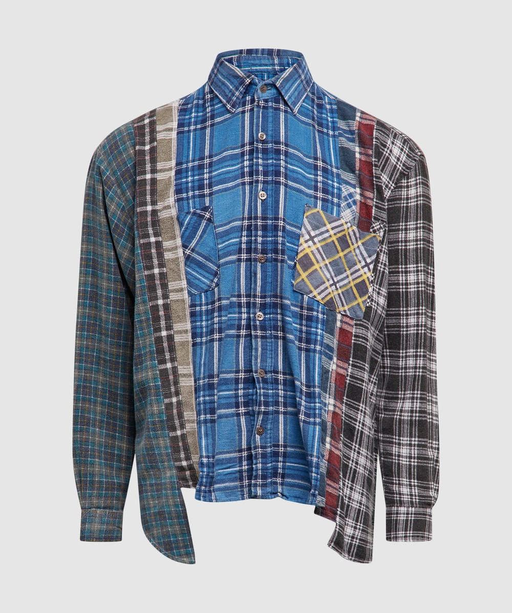 7 cuts flannel shirt - 1