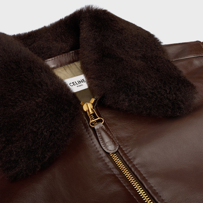 aviator blouson jacket IN calfskin 3