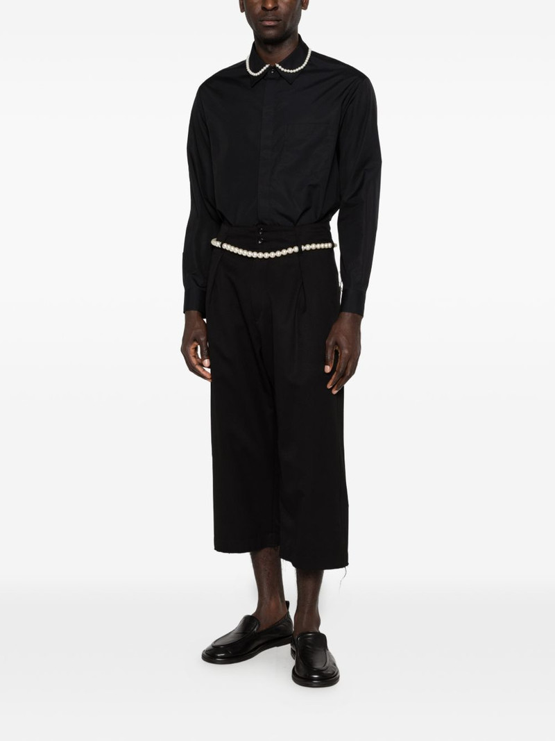 Simone Rocha pearl-embellished shirt outlook