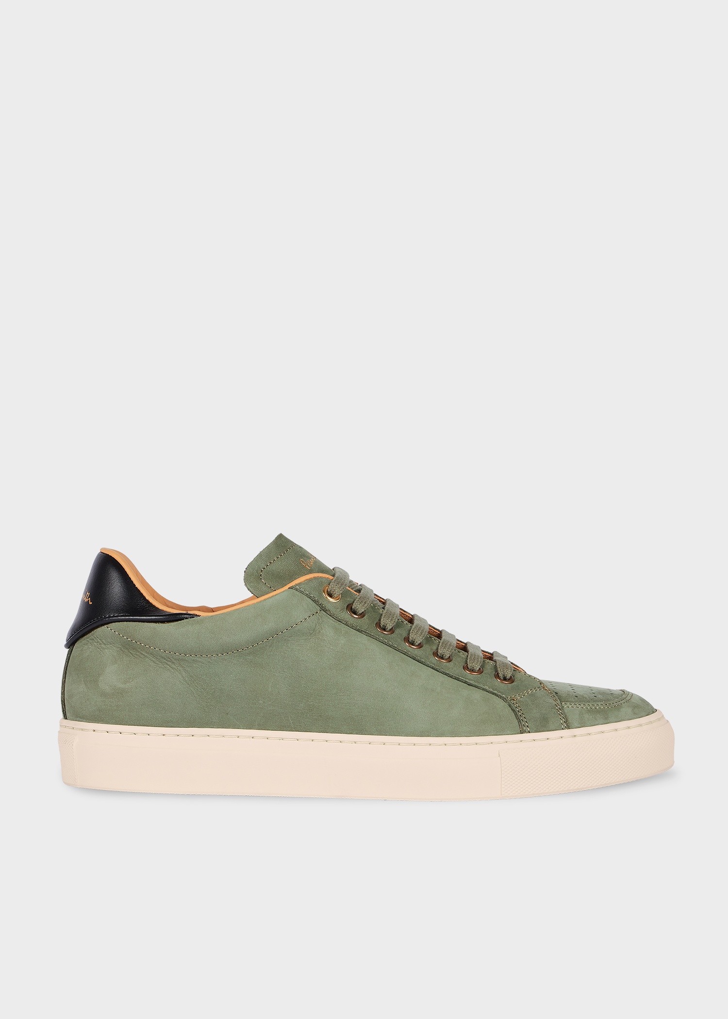 Khaki Nubuck 'Banff' Trainers - 1