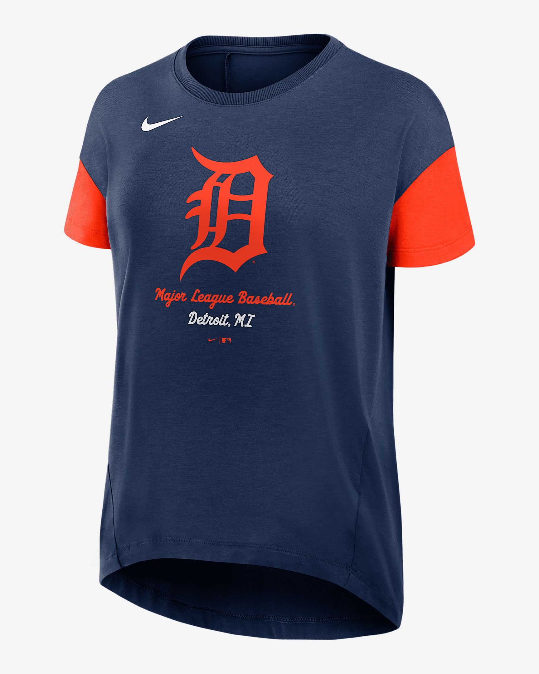 Detroit Tigers Flowy Women’s Nike Dri-FIT MLB T-Shirt - 1
