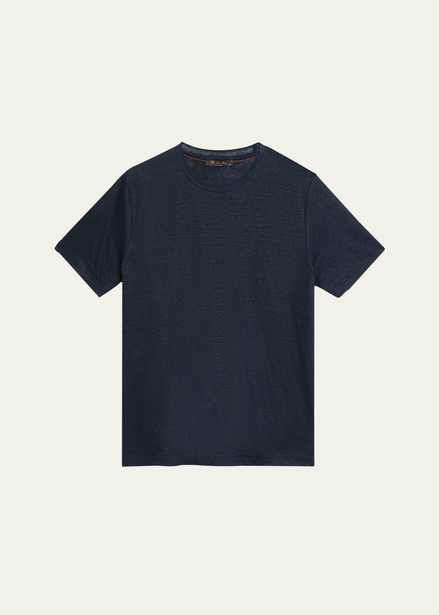 Men's Sam Linen Crewneck T-Shirt - 1