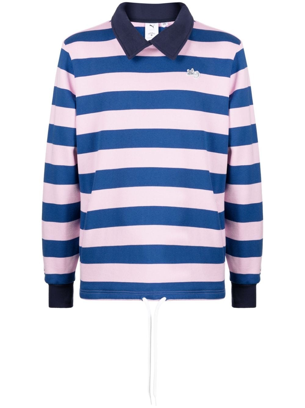 x Noah striped polo shirt - 2