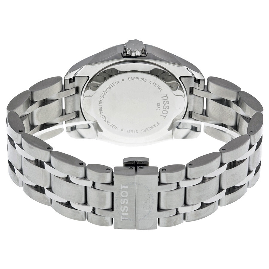 Tissot - Tissot Couturier Black Dial Stainless Steel Men's Watch T0354101105100 - 3