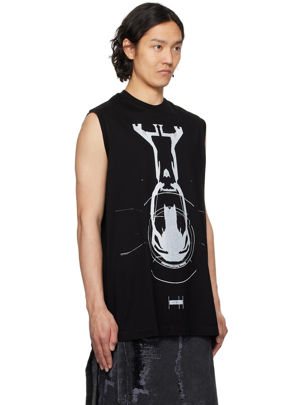 Black Anima Sleeveless T-shirt - 2