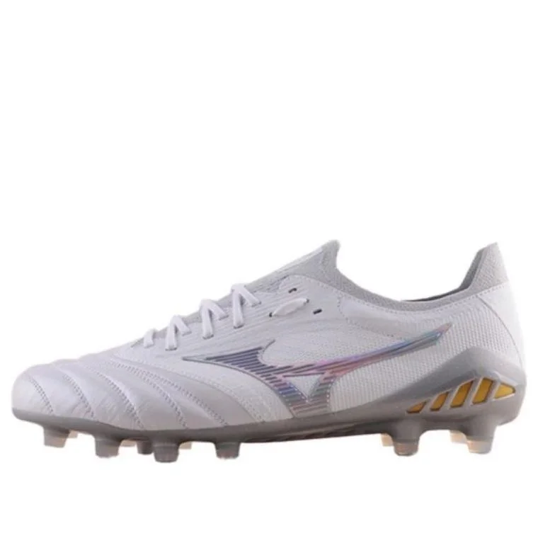 Mizuno Morelia Neo III Football Cleats 'White Light Grey' P1GA239004 - 1
