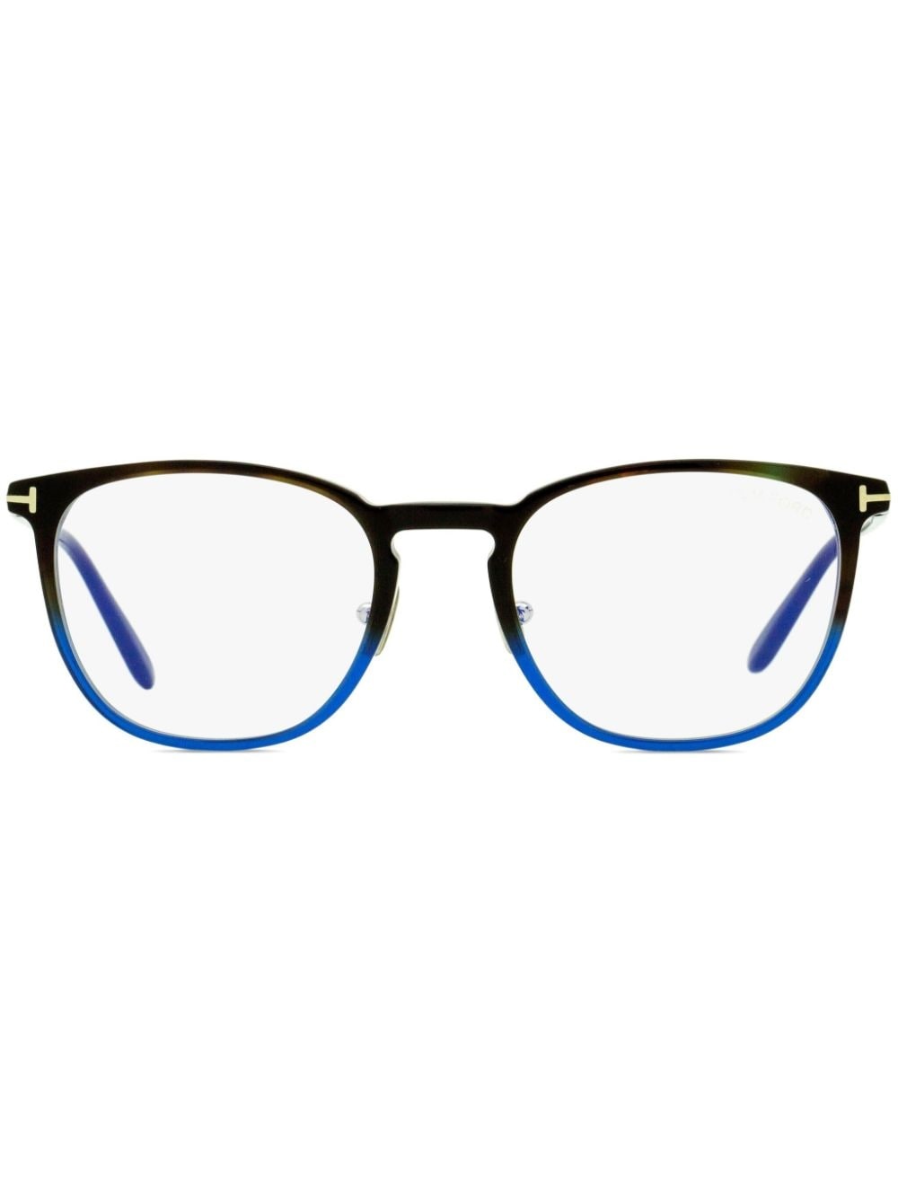 Blue Block square-frame glasses - 1