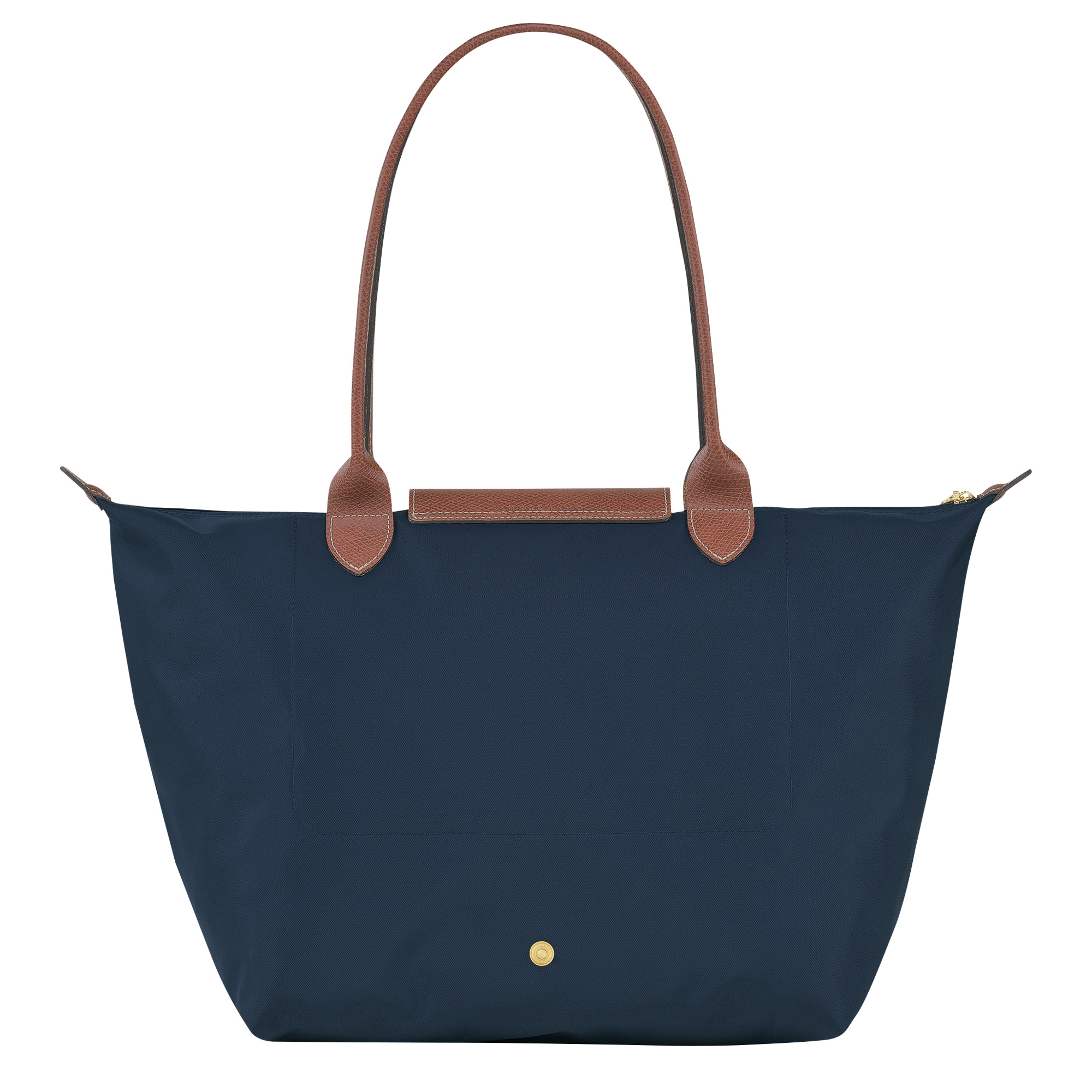 Le Pliage Original L Tote bag Navy - Recycled canvas - 4