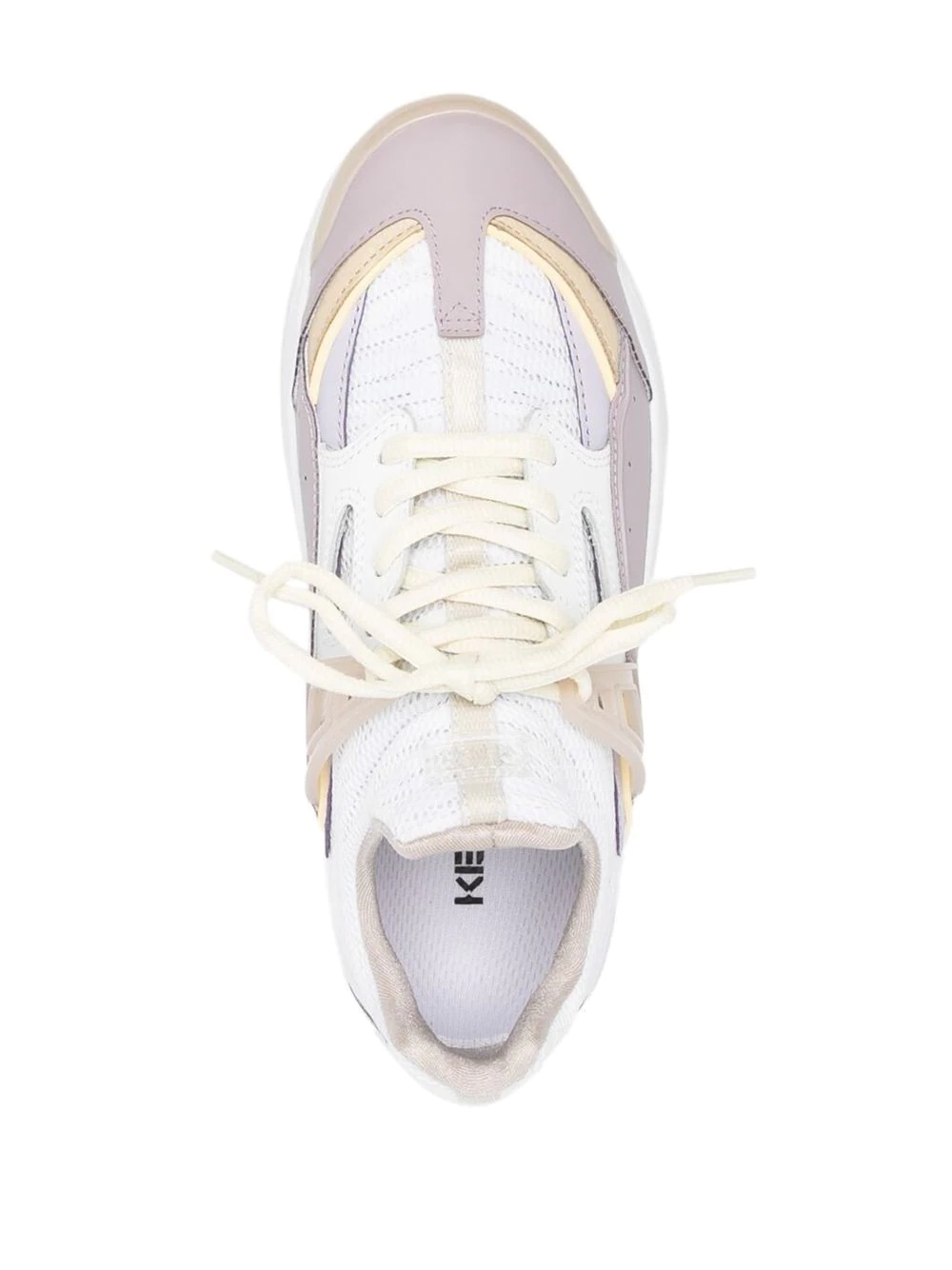 panelled-design sneakers - 4