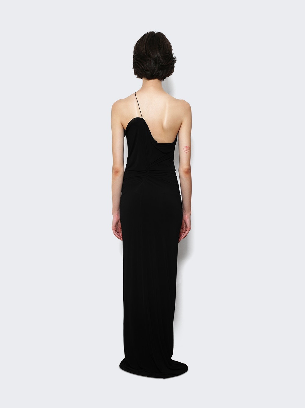 Wave Coil Dress Black - 5