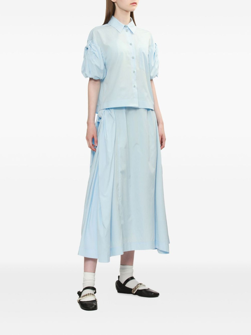 Simone Rocha puffed-sleeve pocket shirt outlook