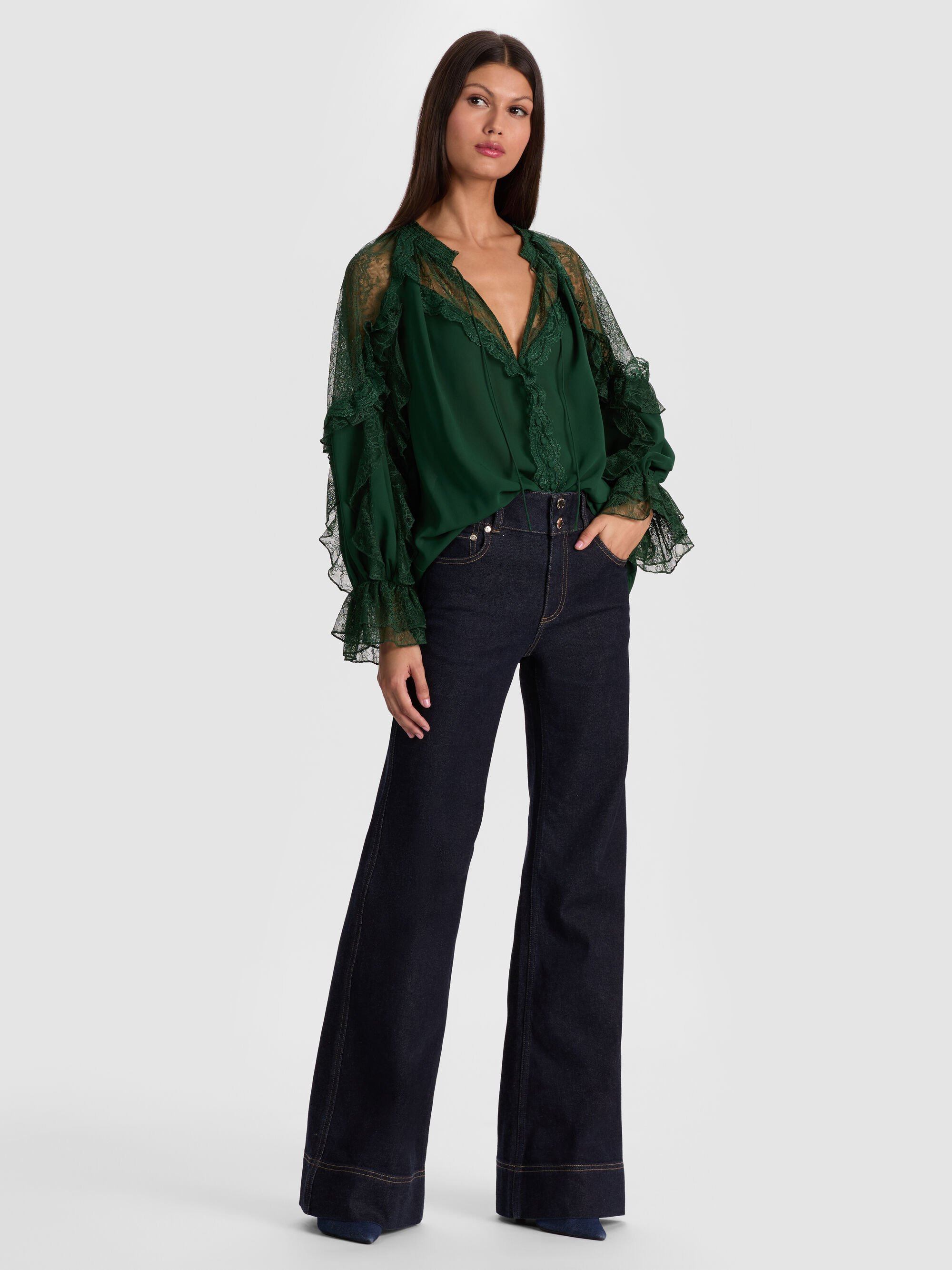 ALEENA LACE BLOUSE - 6