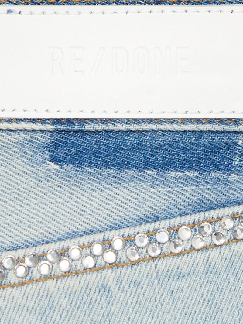 Easy straight crop embellished jeans - 3