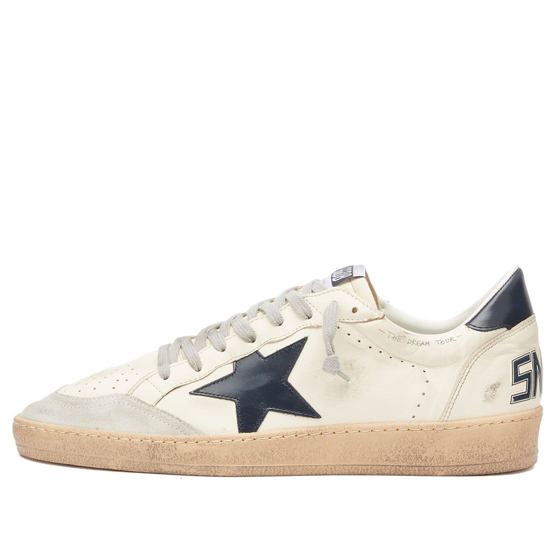 Golden Goose Ball Star Leather and Suede Sneaker - 1