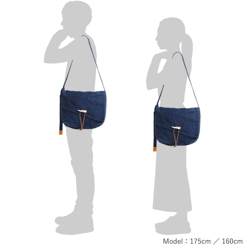 True Blue Flap Shoulder Bag (L) 7