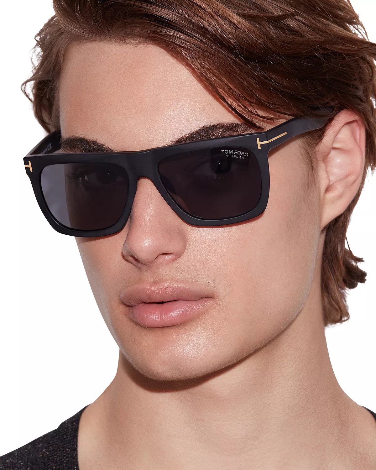 Morgan Polarized Flat Top Square Sunglasses, 57mm - 3