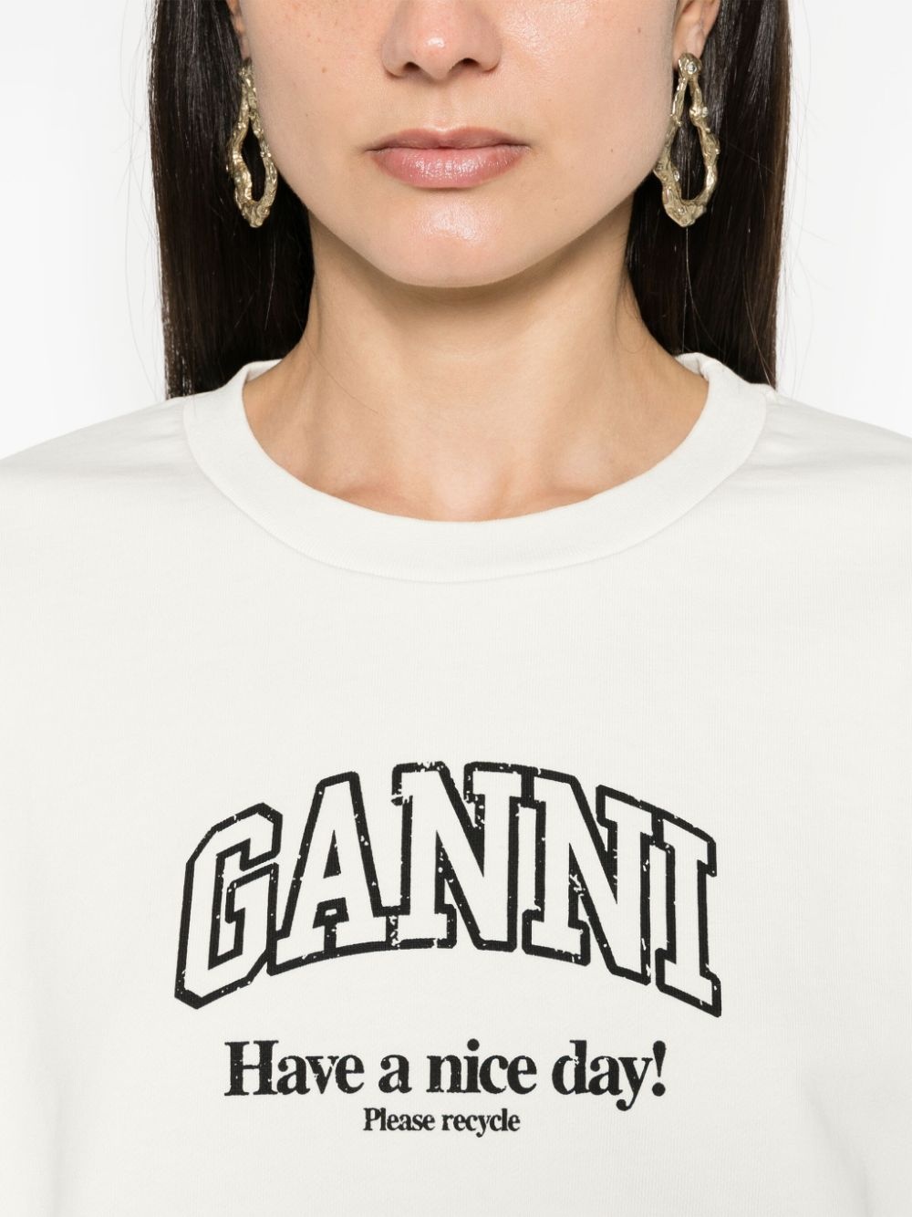 logo-print sweatshirt - 5