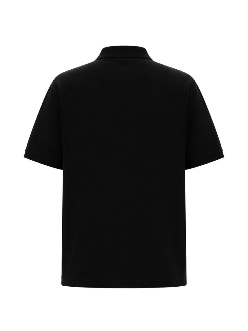 Alexander McQueen button-fastening polo shirt outlook