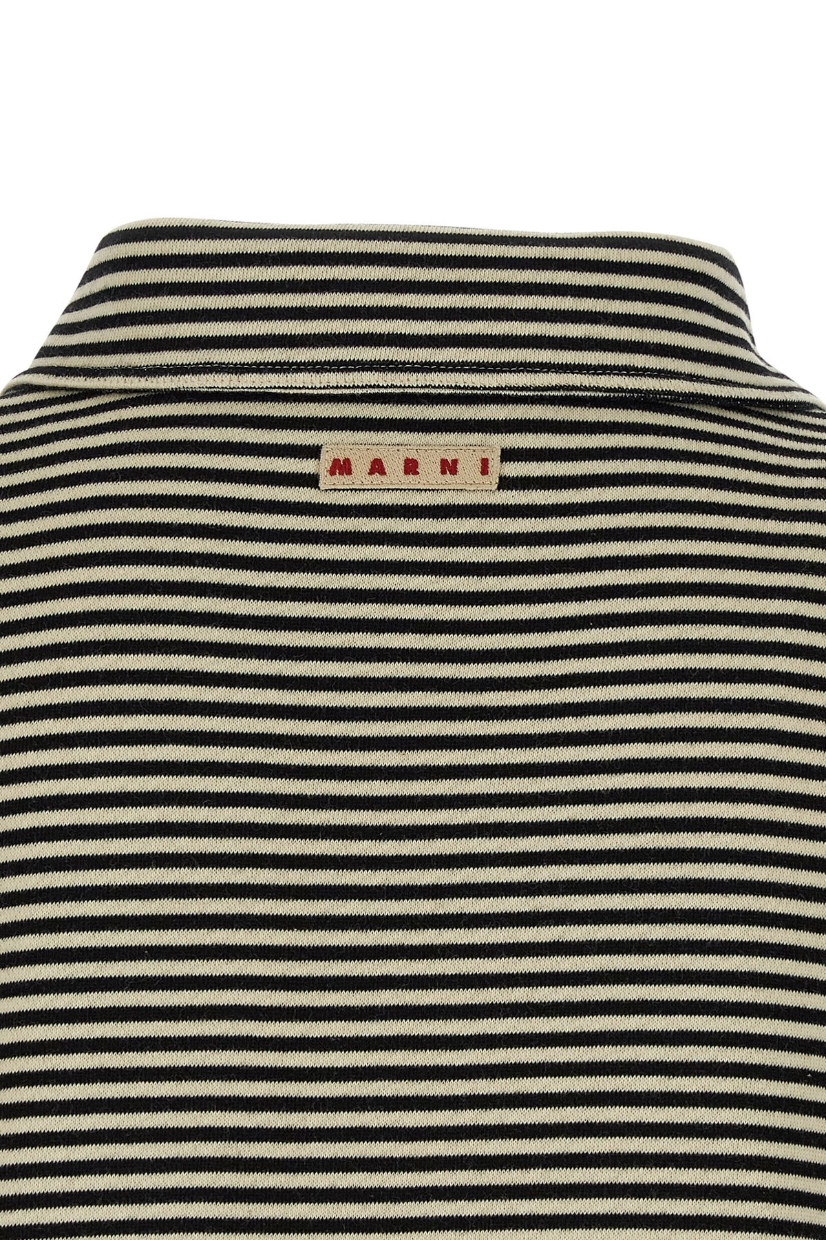 Striped polo sweatshirt - 5
