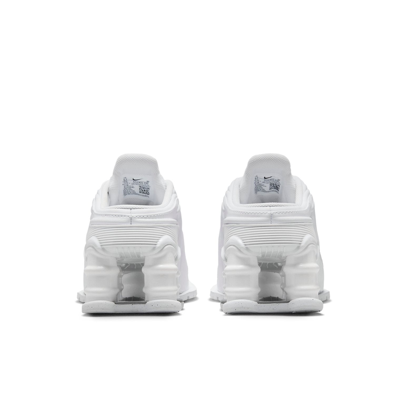 (WMNS) Nike Martine Rose x Shox Mule MR4 'White Metallic Silver' DQ2401-100 - 5