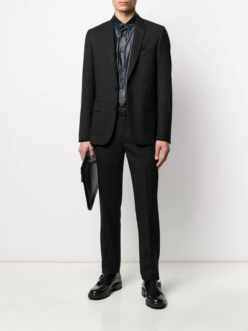PHILIPP PLEIN metallic long-sleeve shirt outlook