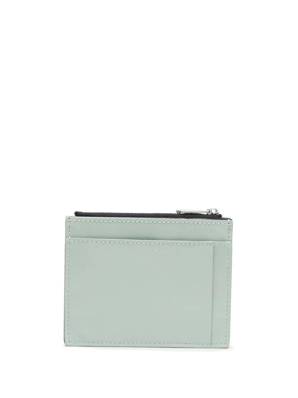 zipped leather cardholder - 2