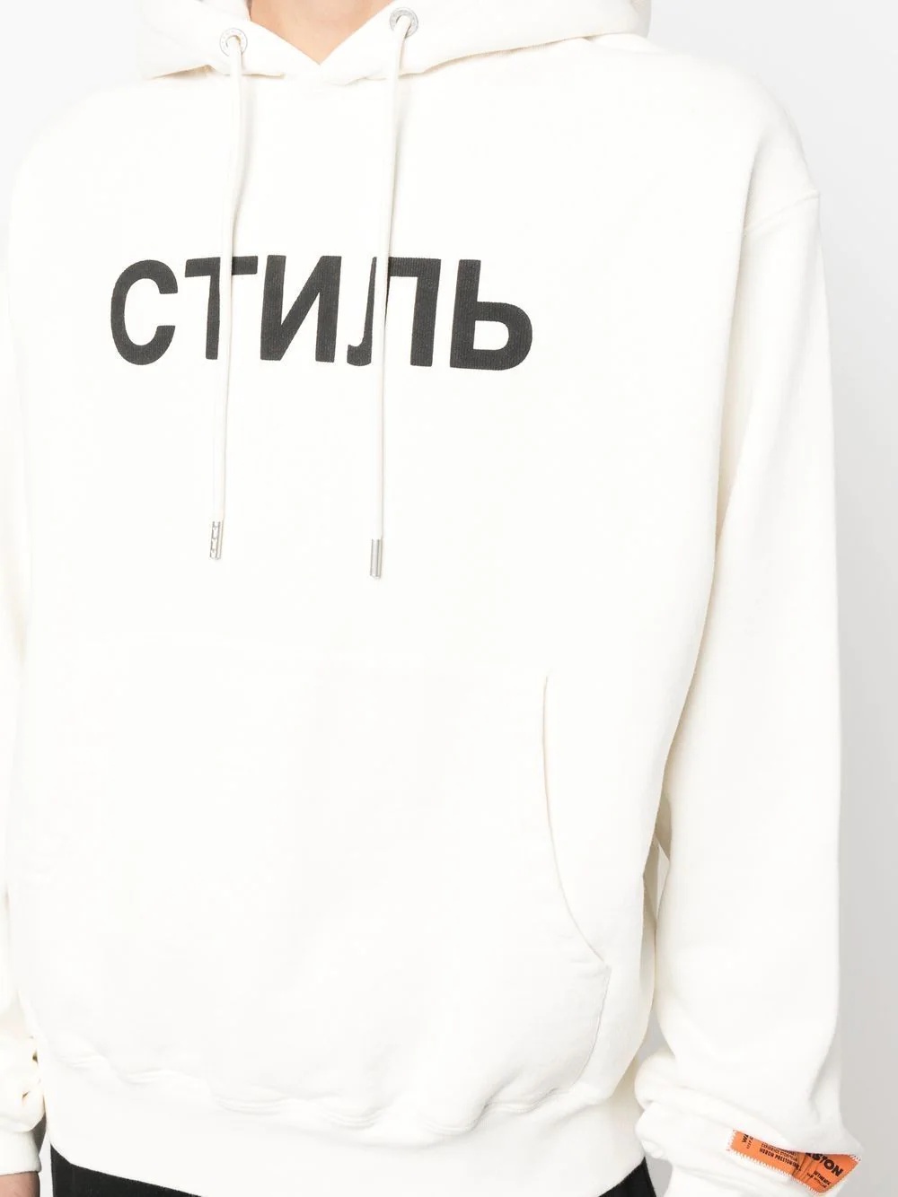 chest-logo hoodie - 5