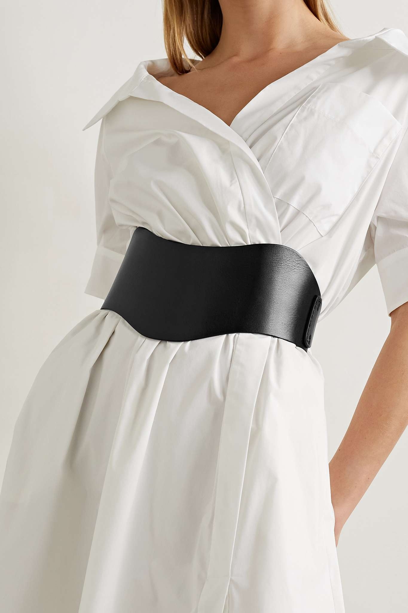 Leather waist belt - 2