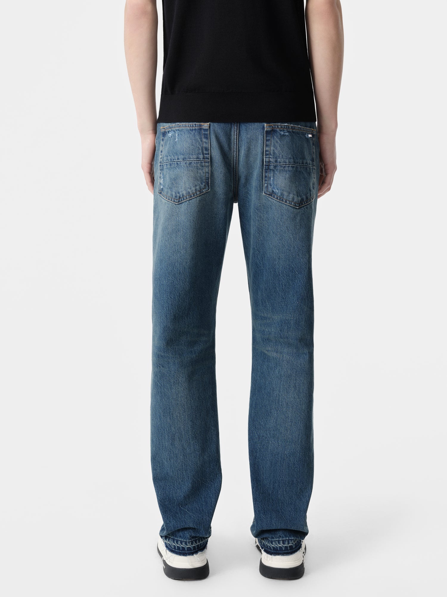 RELEASED HEM STRAIGHT JEAN - 5