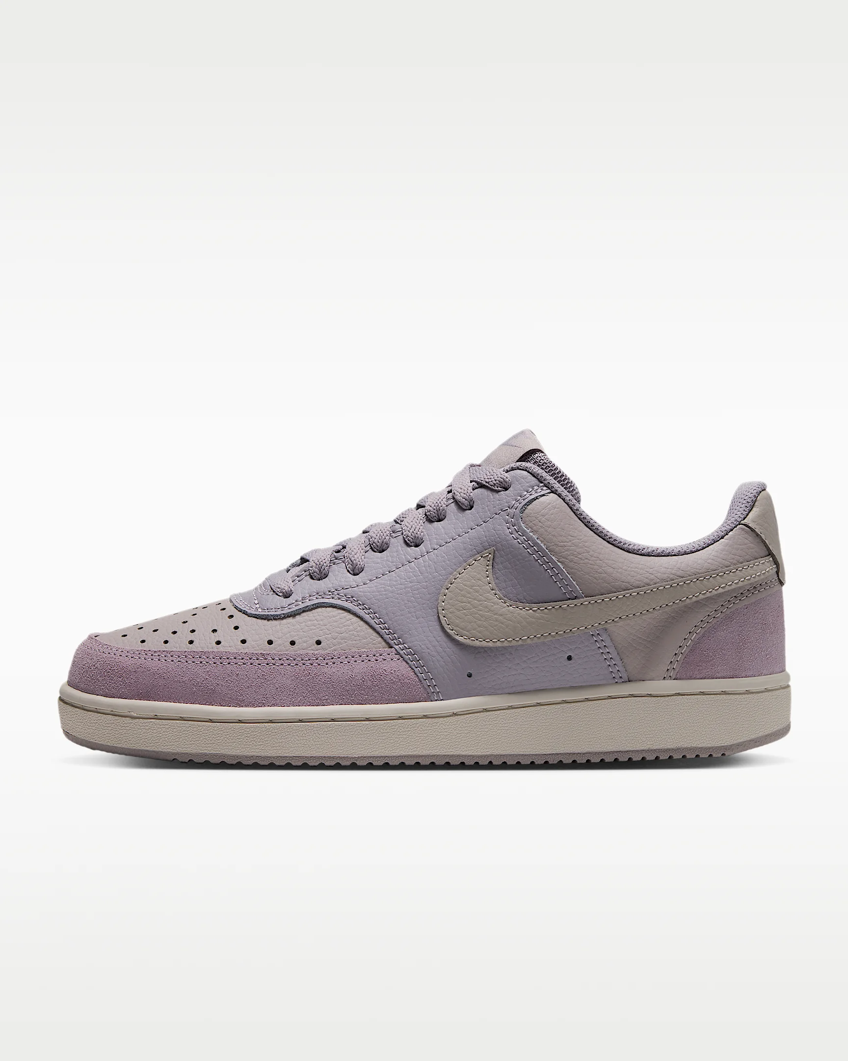 Nike Court Vision Low Suede Women's Shoes - 1