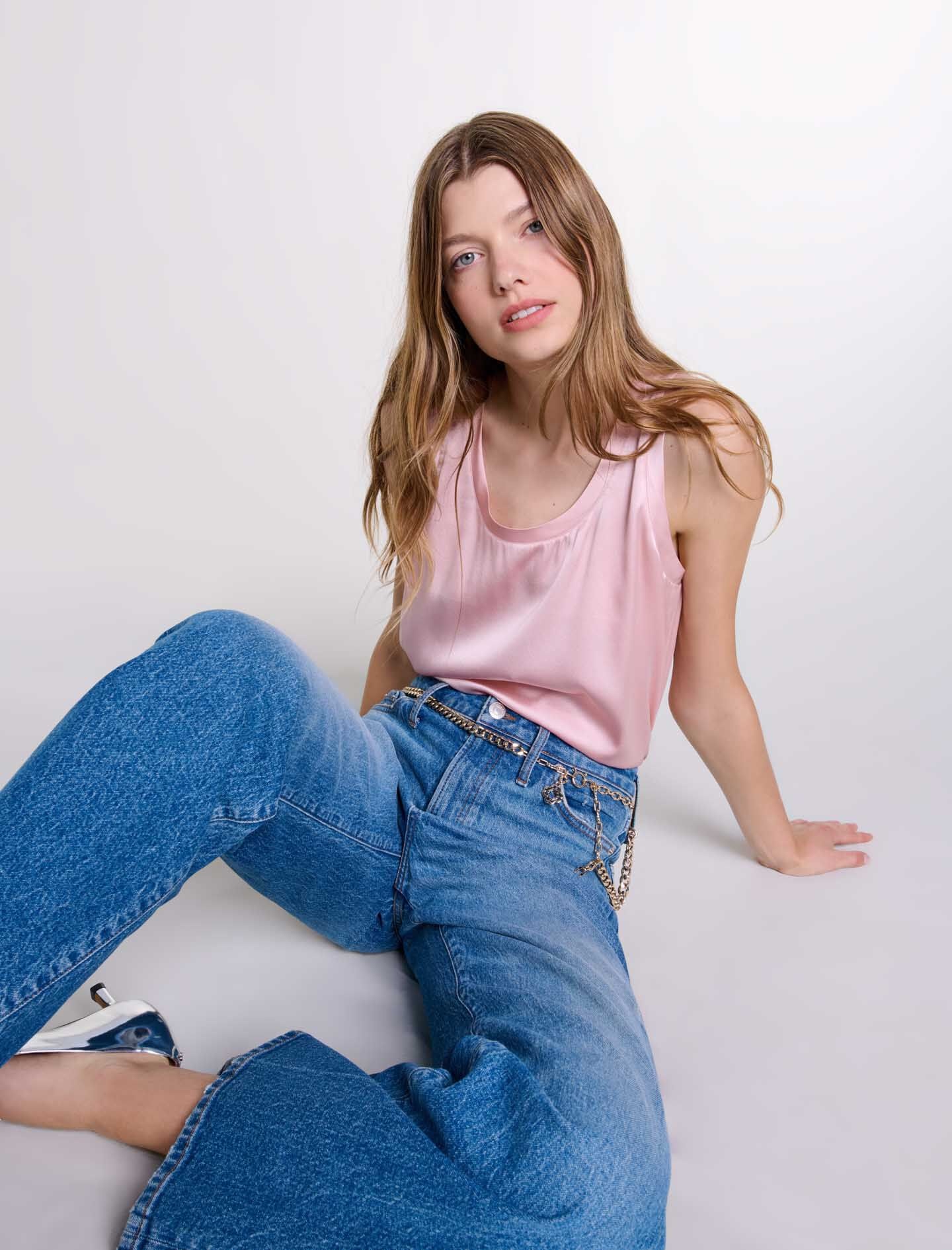 Silk tank top - 8