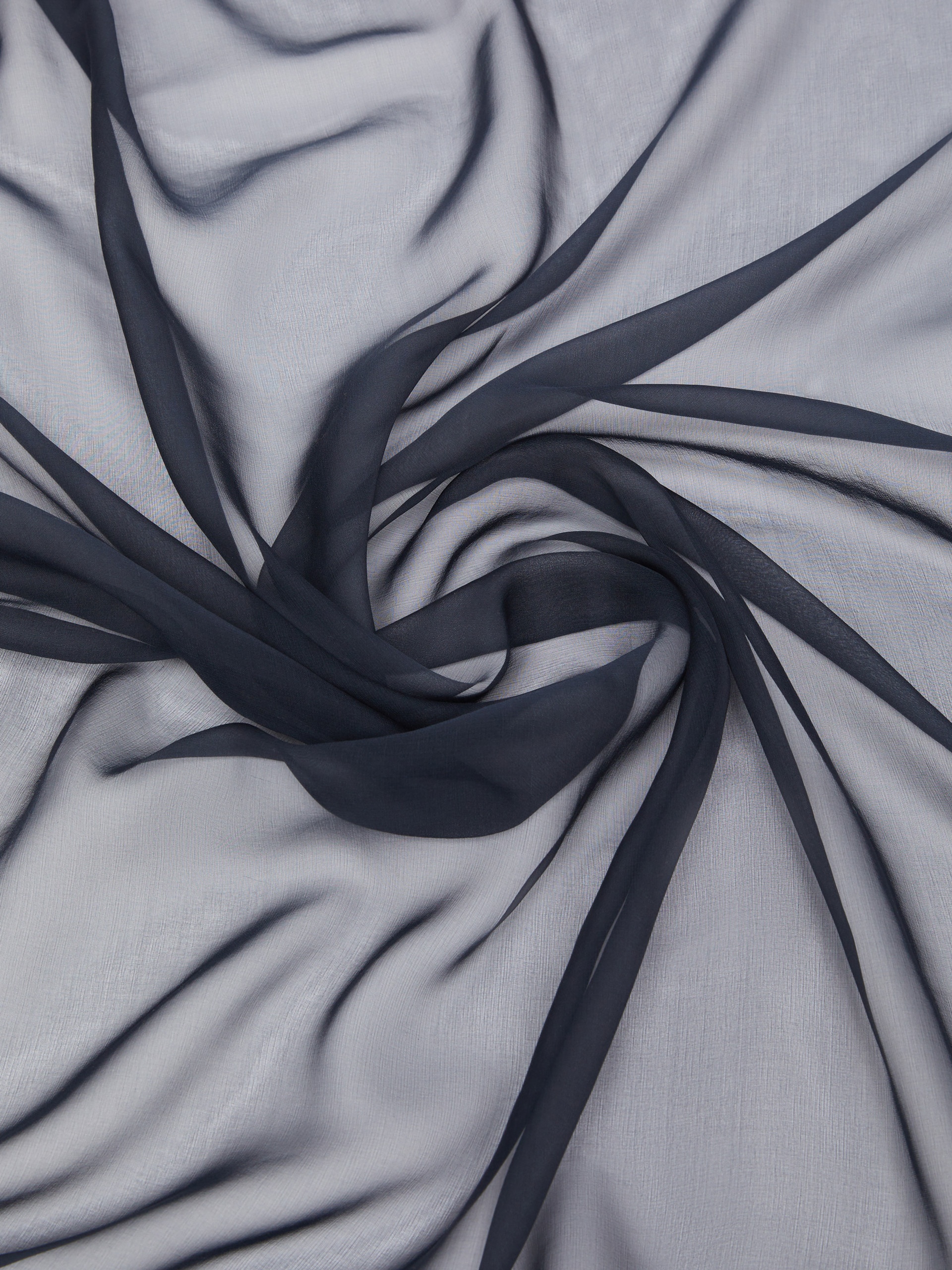 RIVERA Silk chiffon stole - 3