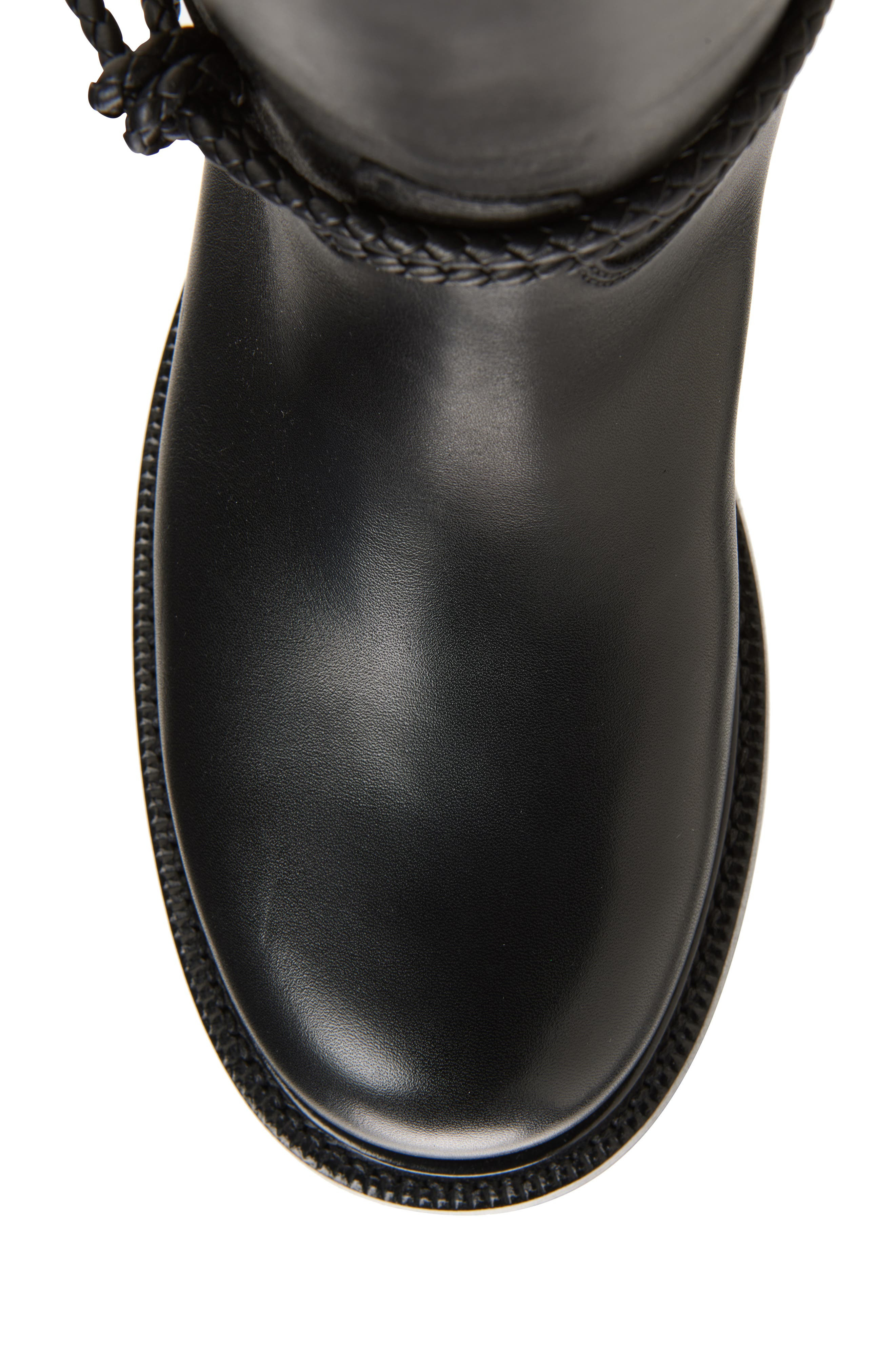 Bottega Veneta James Harness Riding Boot in 1000 Black at Nordstrom - 5