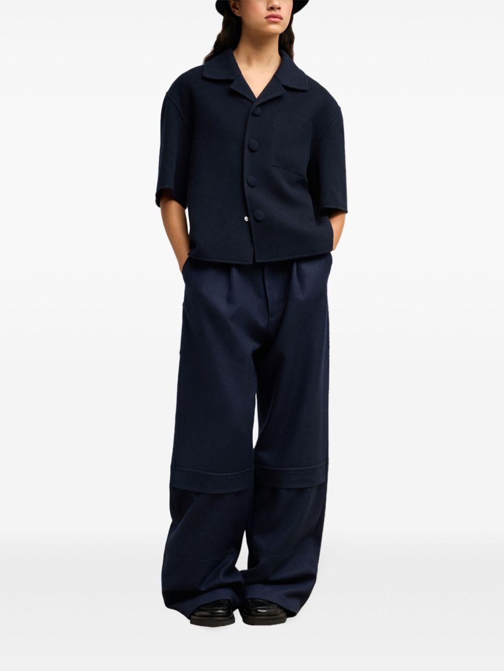 camp-collar jacket - 2