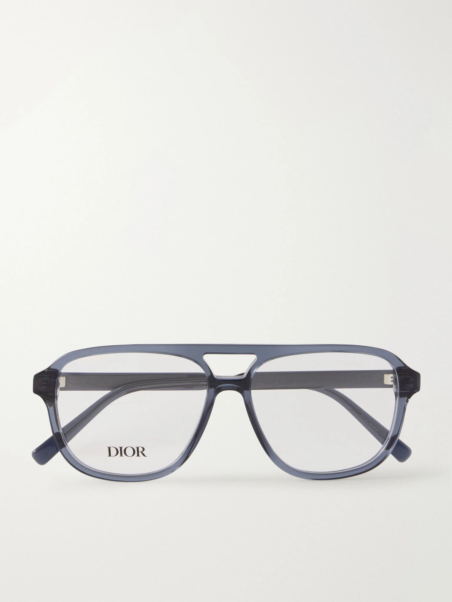 DiorBotanicaO A1I Aviator-Style Acetate Glasses Blue - 1