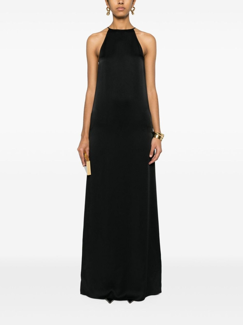 SAINT LAURENT cut-out-detail dress outlook
