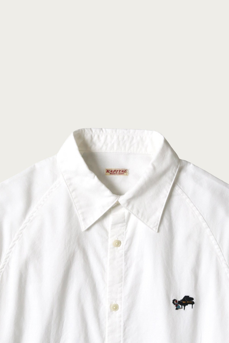 OX PIANO Motion Shirt - White 3