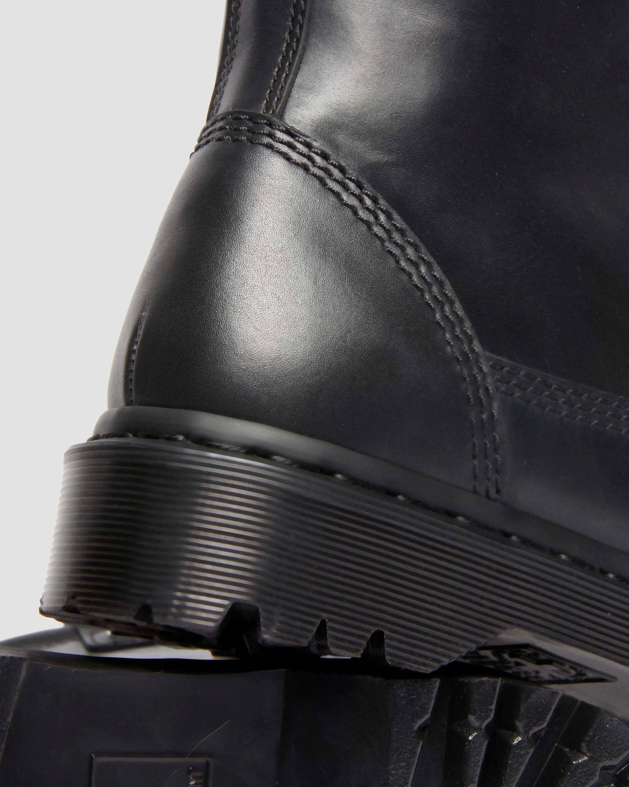 Anistone Lo Leather Biker Boots - 4