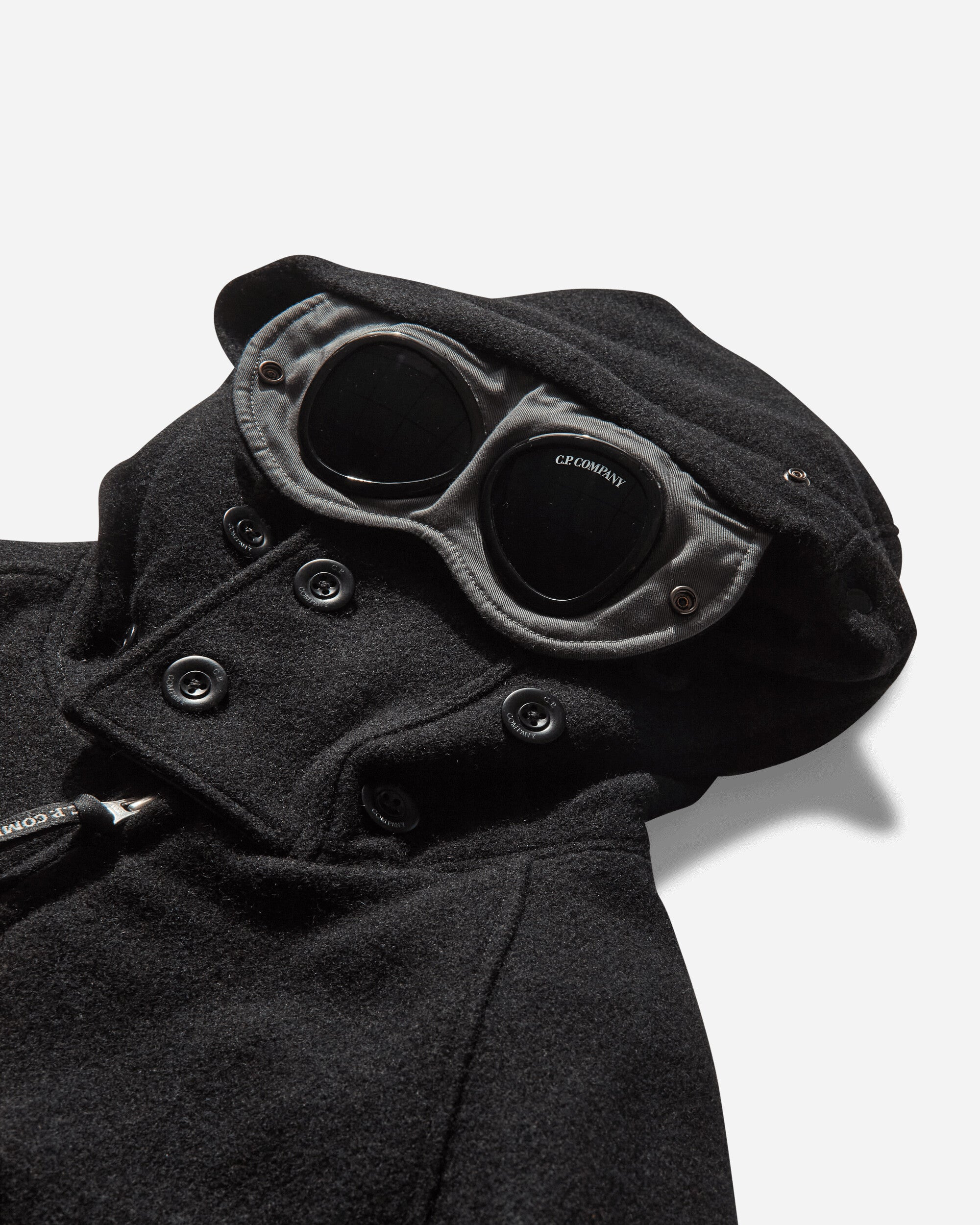 Men's Duffel Medium Jacket Black - 3