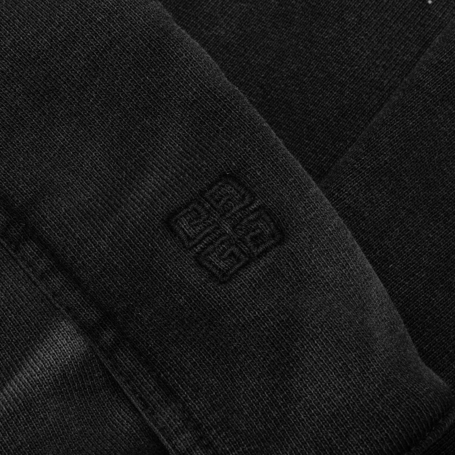 JERSEY CARGO PANTS - BLACK - 5