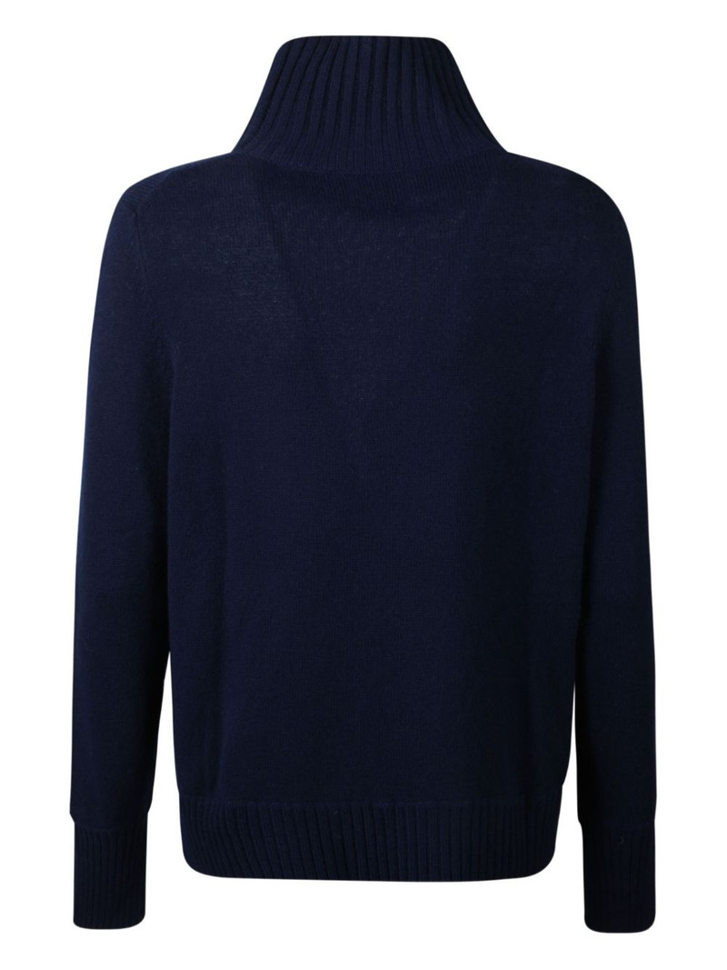Allude high-neck sweater outlook
