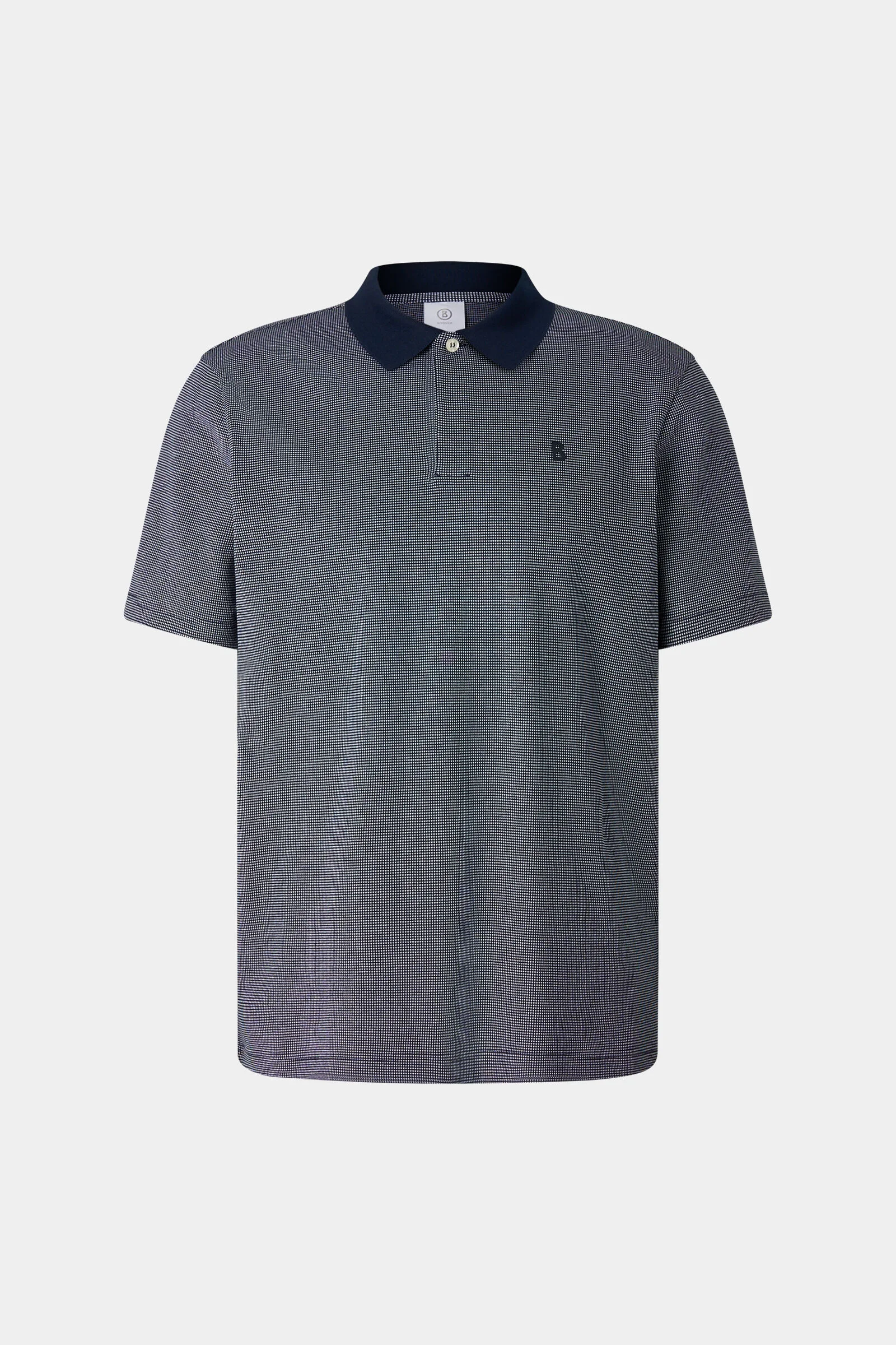 Wynn polo shirt in Navy blue/white - 1