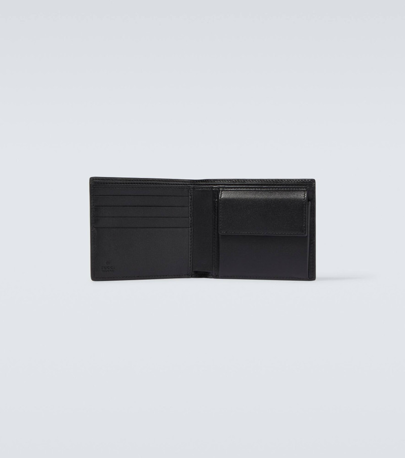 GUCCI GG Emblem leather wallet outlook