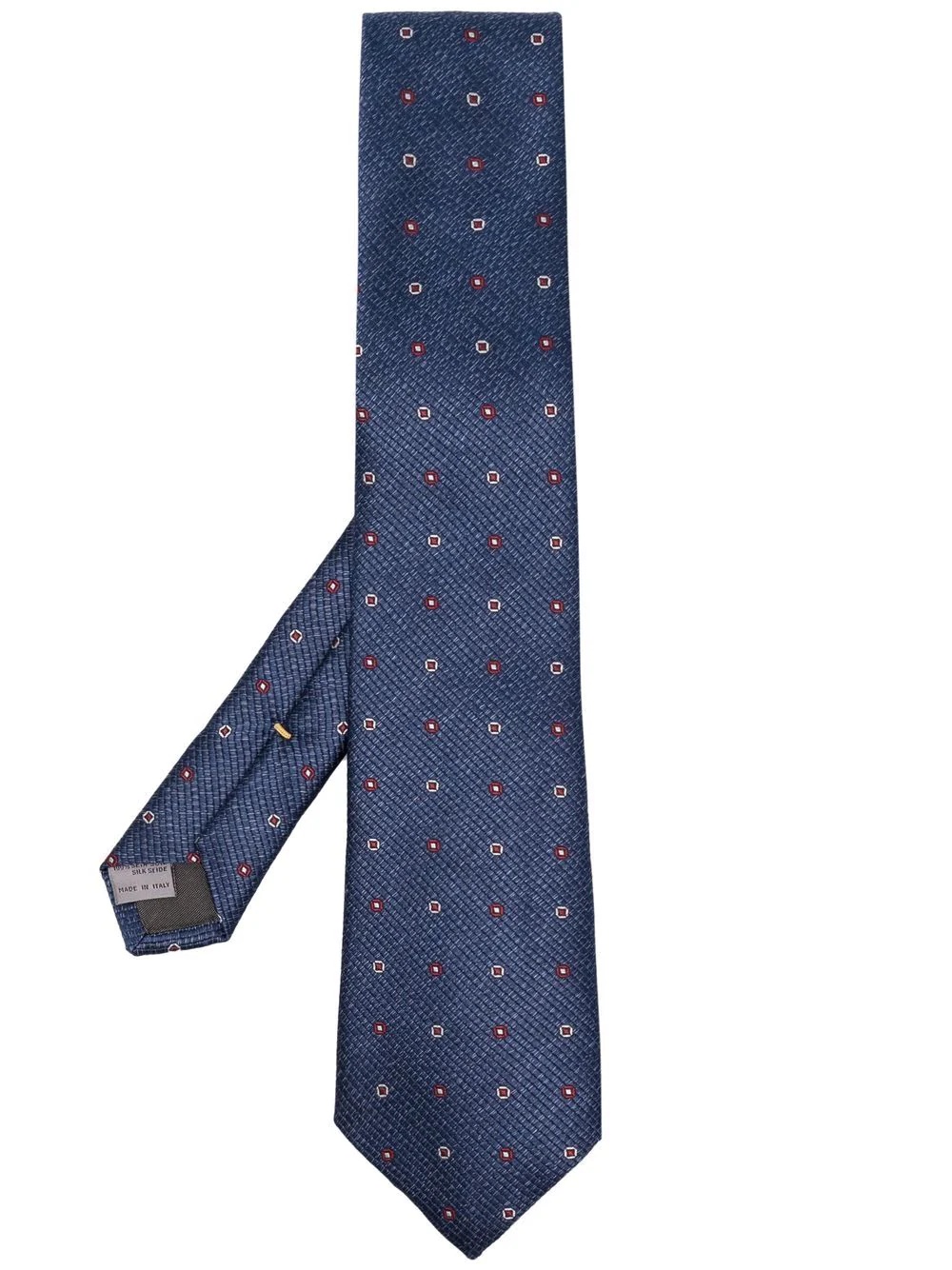 jacquard silk tie - 1