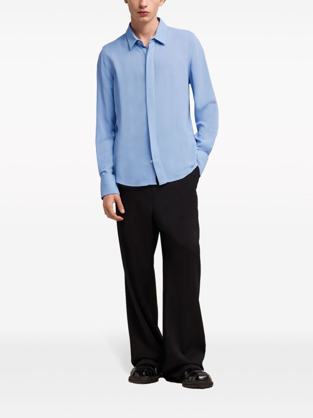 virgin wool-blend shirt - 2