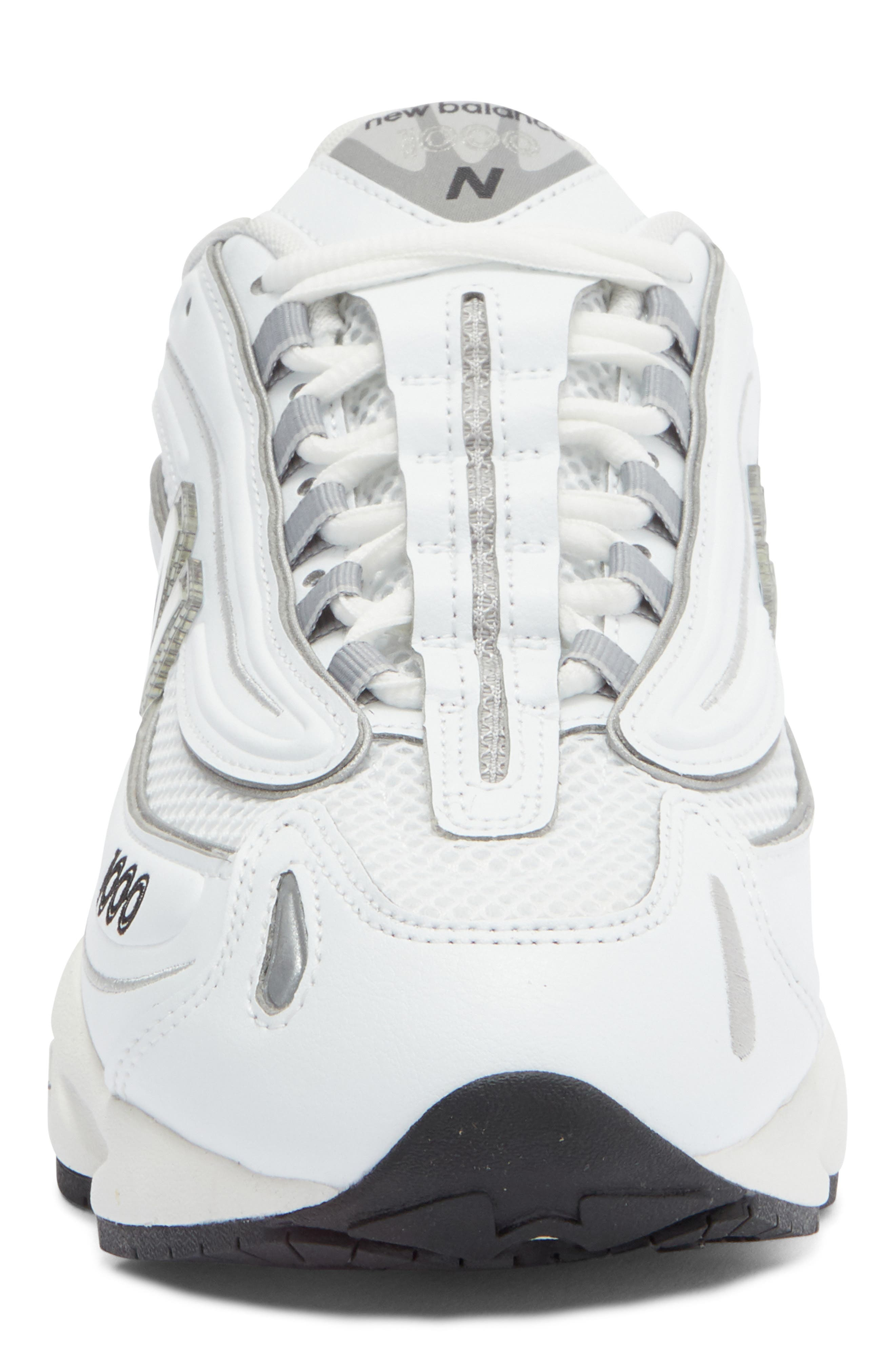 New Balance Gender Inclusive 1000 Sneaker in White/Grey Matter at Nordstrom - 4