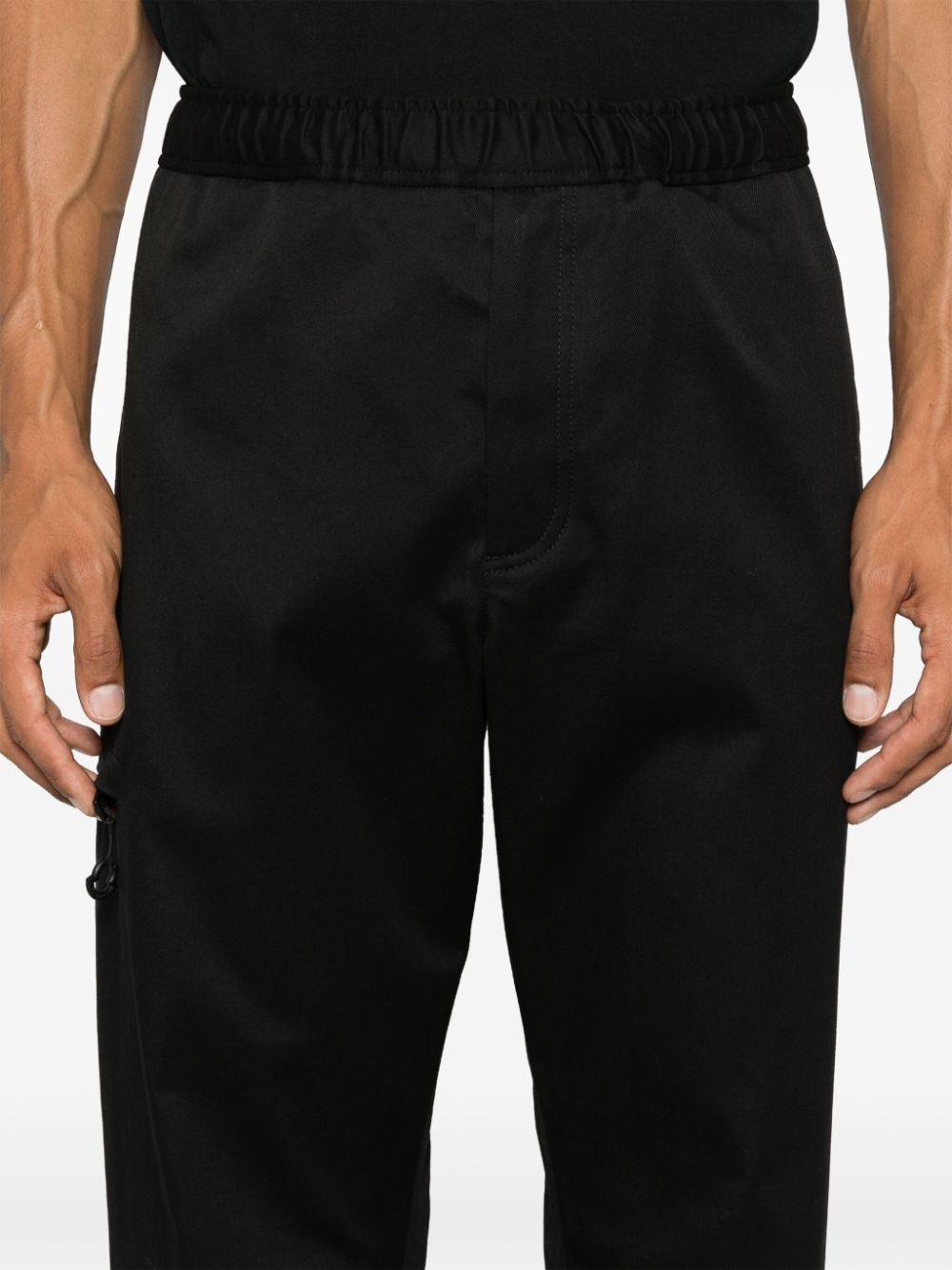 logo-patch trousers - 5