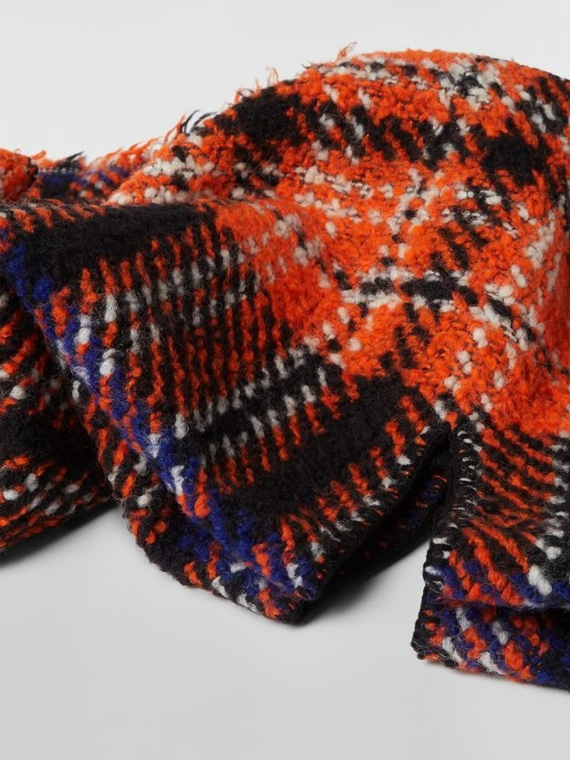 Marni CHECK WOOL SCARF outlook