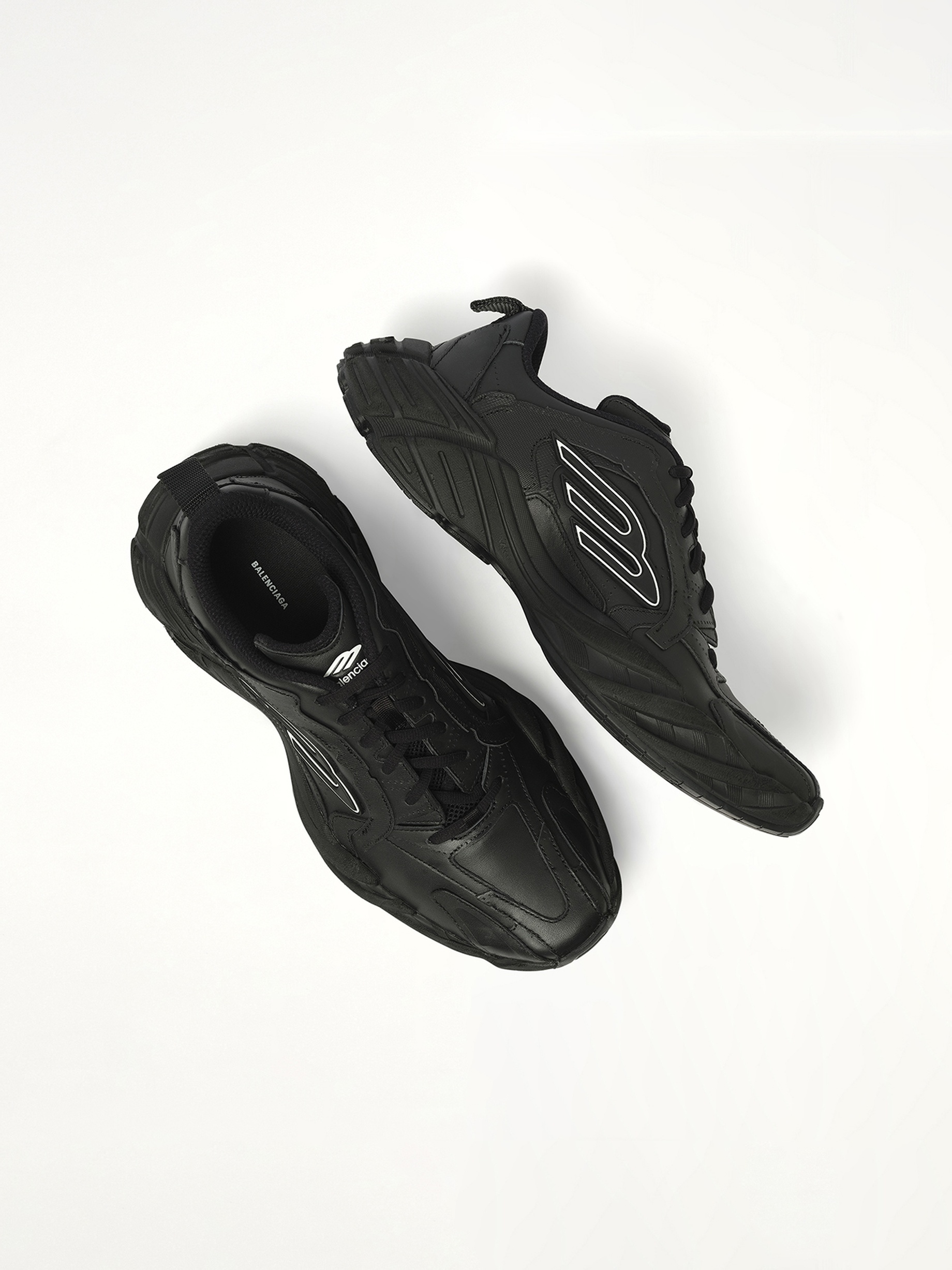 BALENCIAGA Monday Sneaker in Black | marais | REVERSIBLE