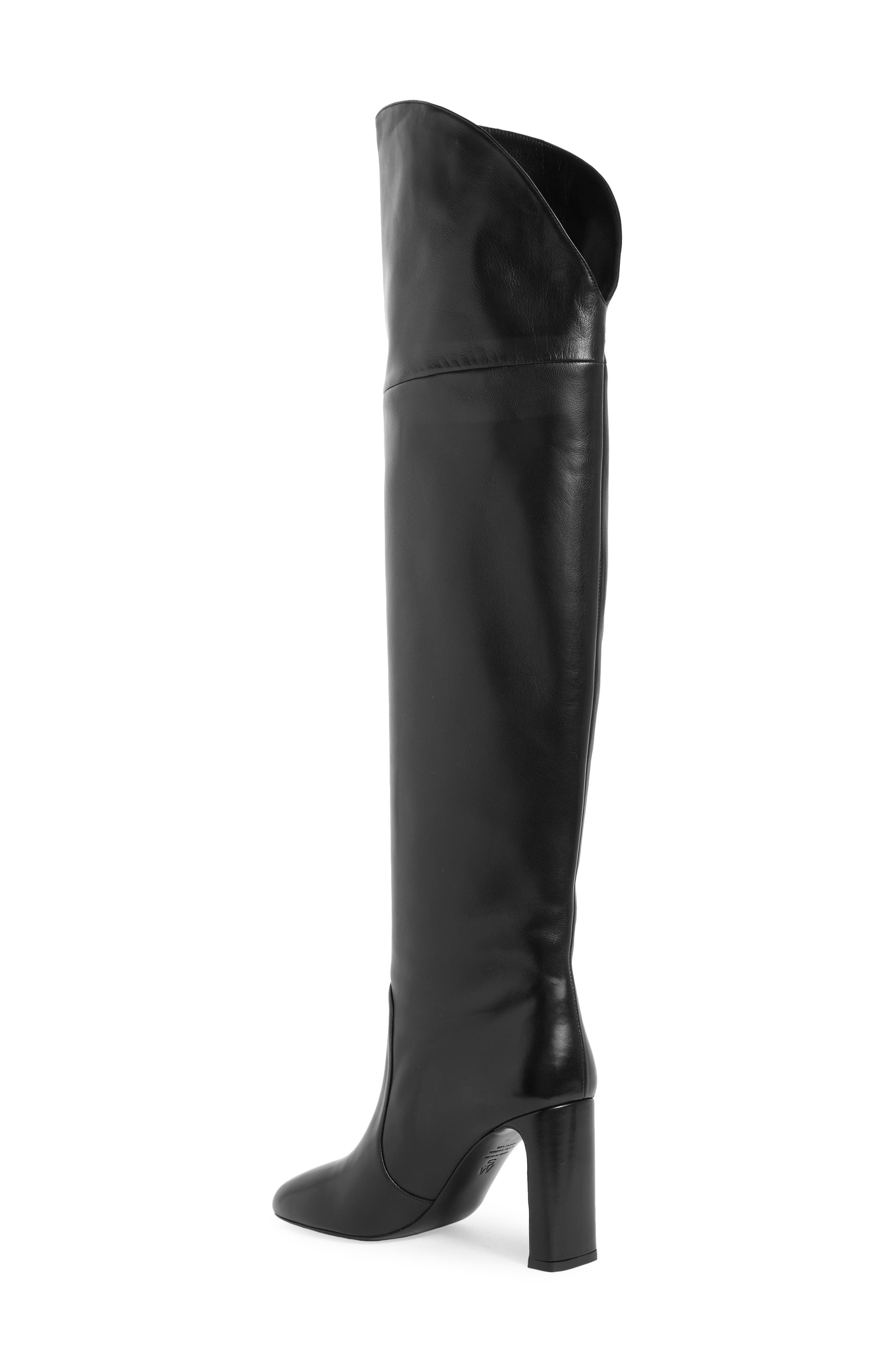 Stuart Weitzman Babette Over the Knee Tubo 85 Boot in Black at Nordstrom - 2